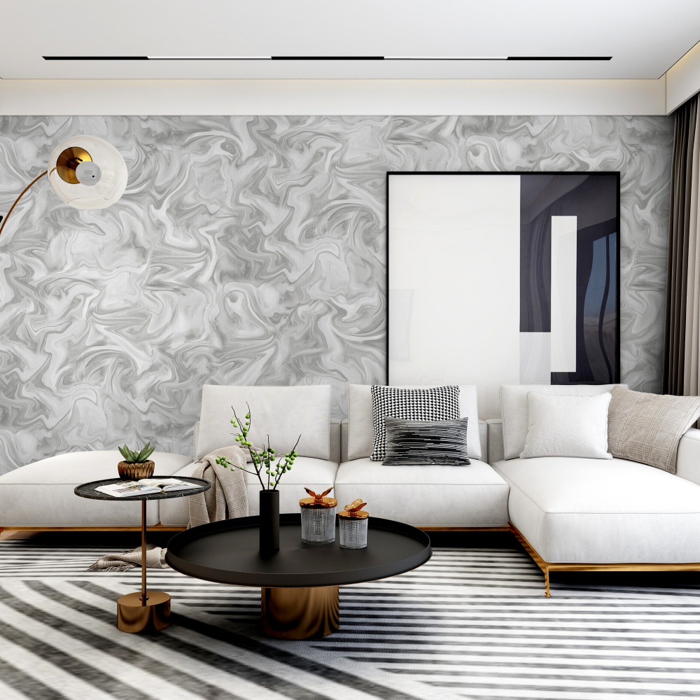 Moderne PVC tapeter K0224