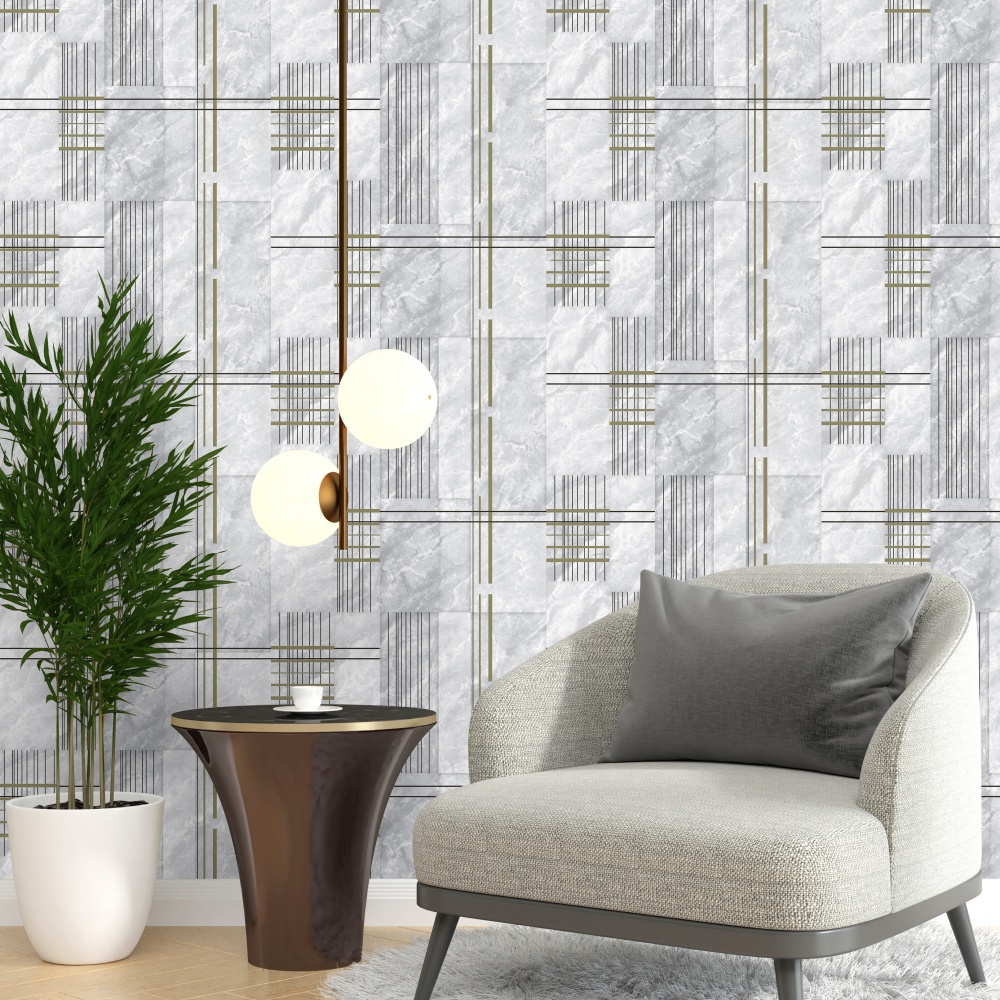 Moderne PVC tapeter K0246