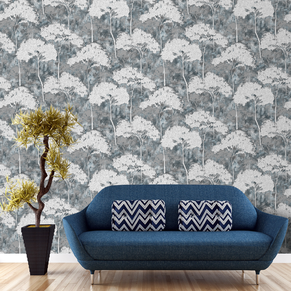Naturlige PVC tapeter K0410