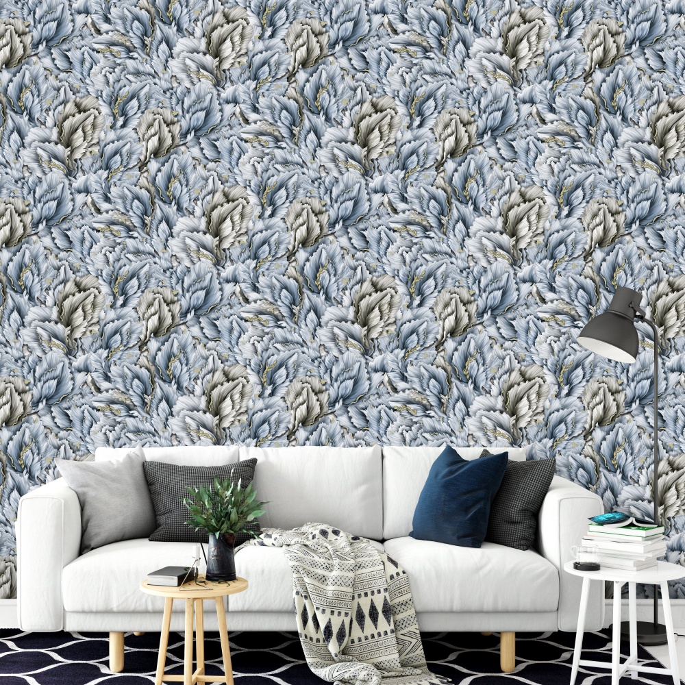 Naturlige PVC tapeter K0412
