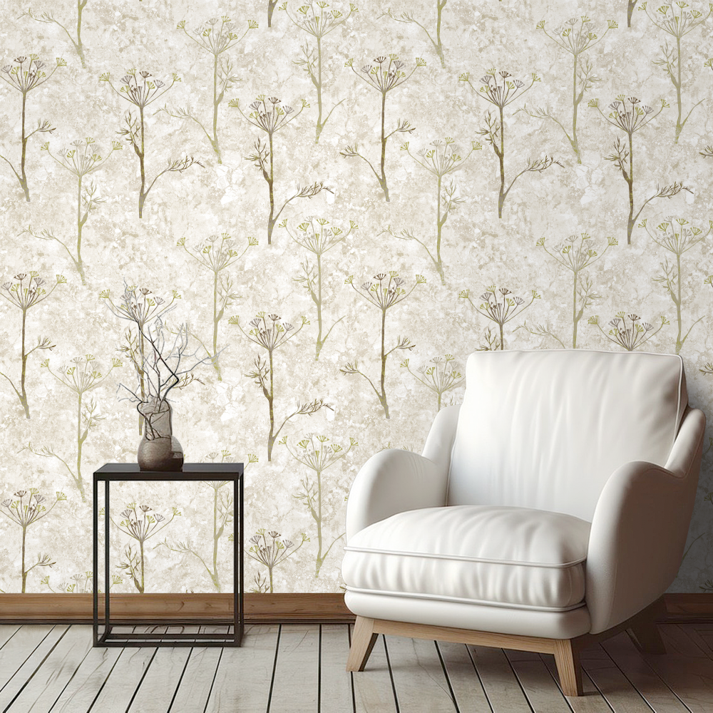Naturlige PVC tapeter K0414